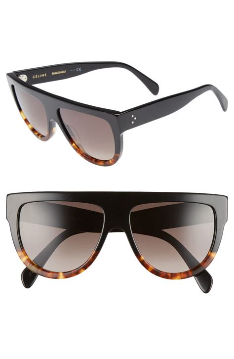 celine flat top aviator sunglasses|celine sunglasses nordstrom.